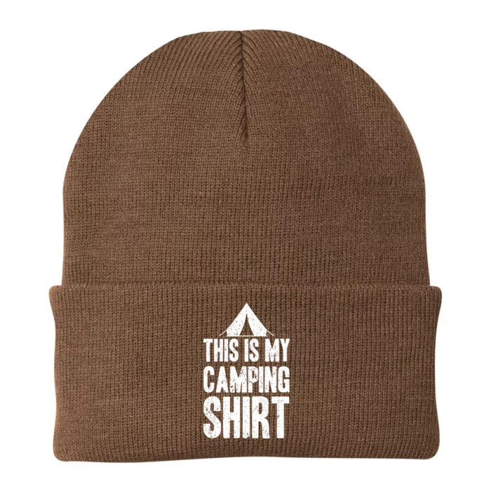 This Is My Camping Knit Cap Winter Beanie