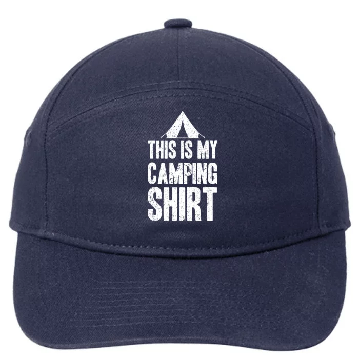 This Is My Camping 7-Panel Snapback Hat