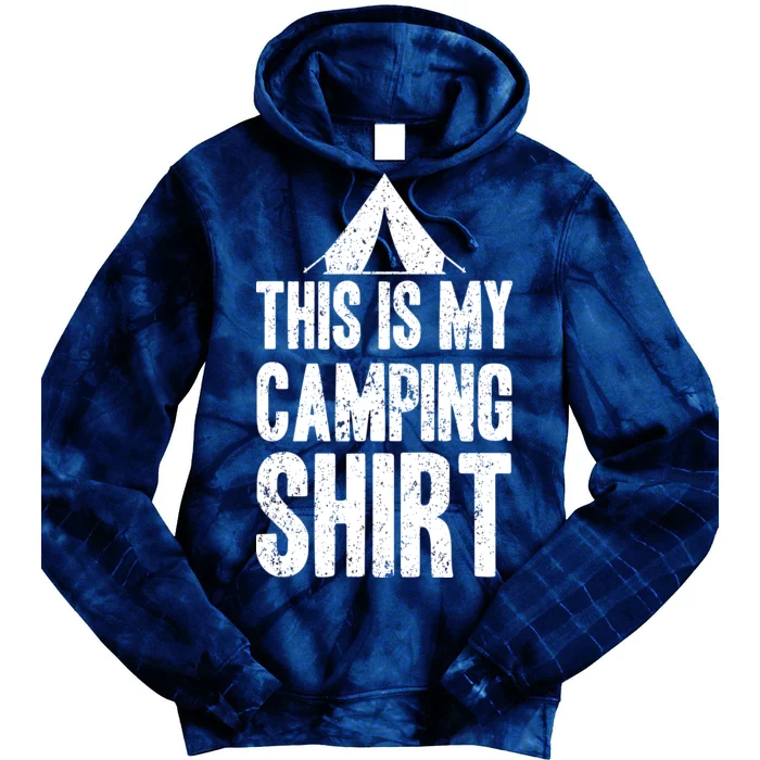 This Is My Camping Tie Dye Hoodie