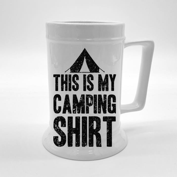 This Is My Camping Front & Back Beer Stein