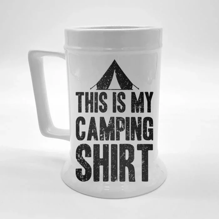 This Is My Camping Front & Back Beer Stein