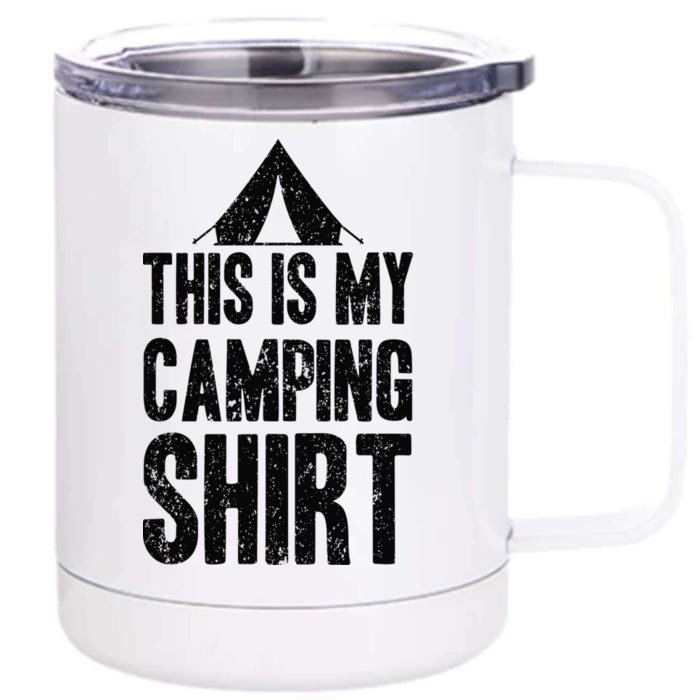 This Is My Camping Front & Back 12oz Stainless Steel Tumbler Cup