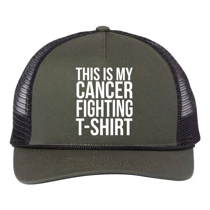 This Is My Cancer Fighting Retro Rope Trucker Hat Cap