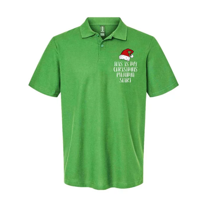 This Is My Christmas Pajama Softstyle Adult Sport Polo