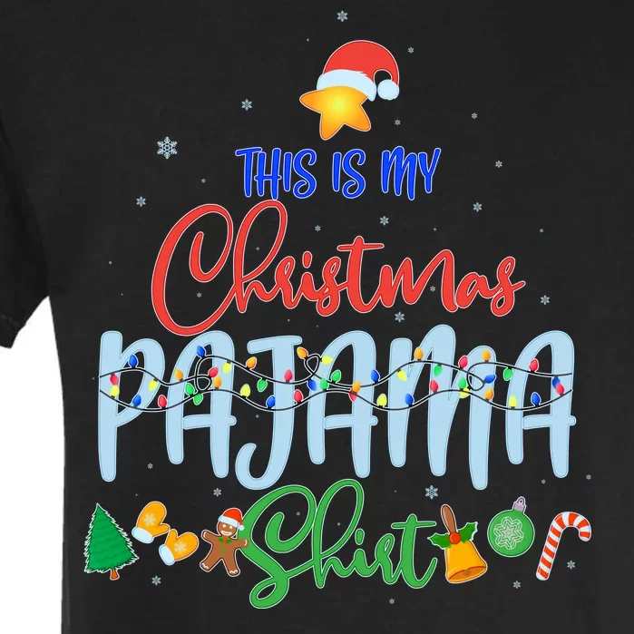 This is My Christmas PJ Shirt Garment-Dyed Heavyweight T-Shirt