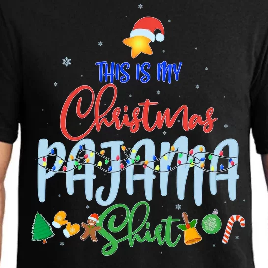 This is My Christmas PJ Shirt Pajama Set