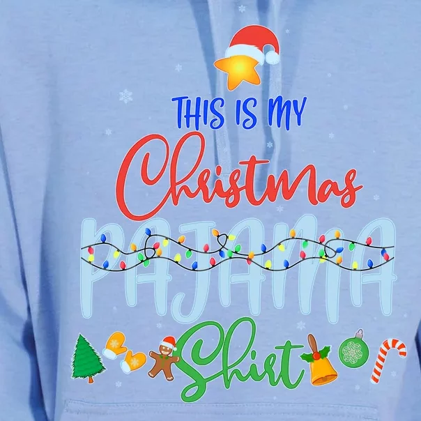 This is My Christmas PJ Shirt Unisex Surf Hoodie