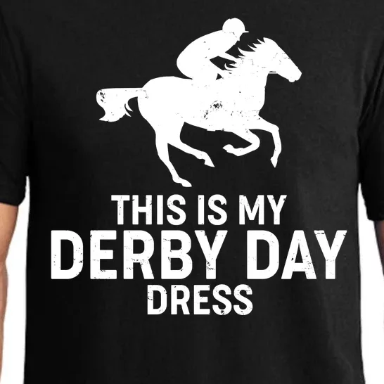 This is My Derby Day Dress Kentucky Derby Horse Racing Pajama Set