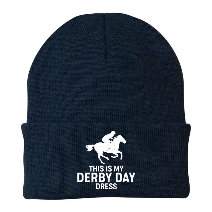 This is My Derby Day Dress Kentucky Derby Horse Racing Knit Cap Winter Beanie