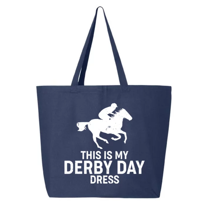 This is My Derby Day Dress Kentucky Derby Horse Racing 25L Jumbo Tote