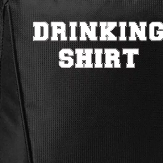 This Is My Drinking Shirt College Text City Backpack