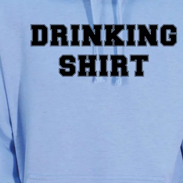 This Is My Drinking Shirt College Text Unisex Surf Hoodie