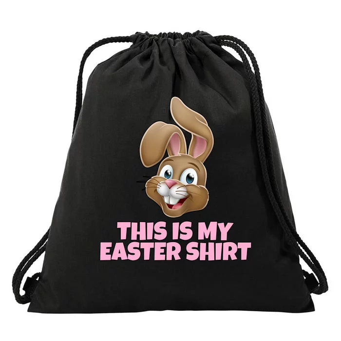 This Is My Easter Drawstring Bag