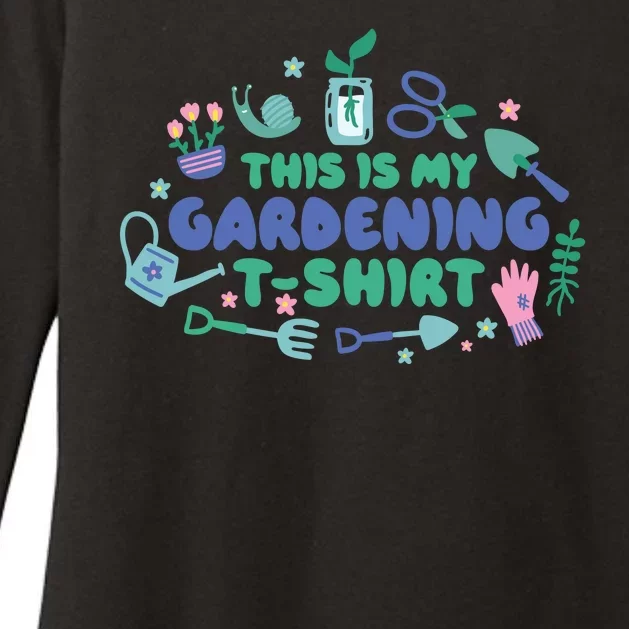 This Is My Gardening Shirt Womens CVC Long Sleeve Shirt