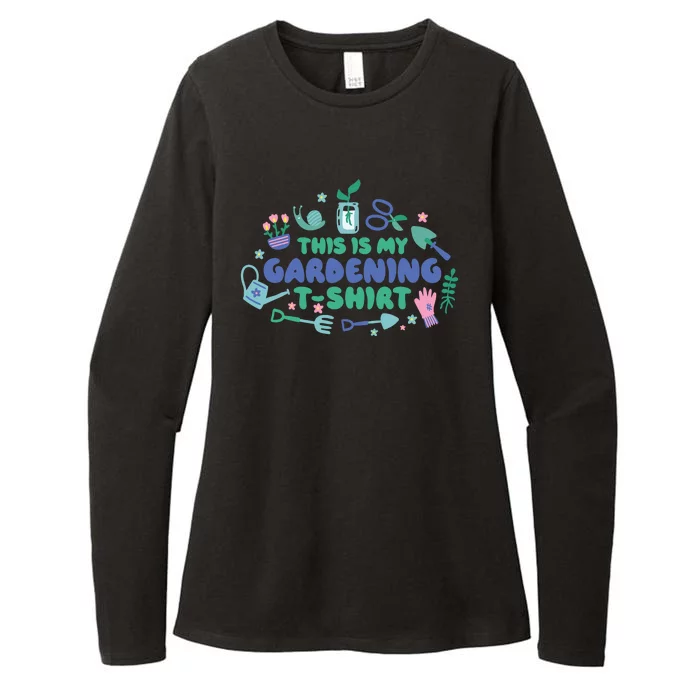 This Is My Gardening Shirt Womens CVC Long Sleeve Shirt