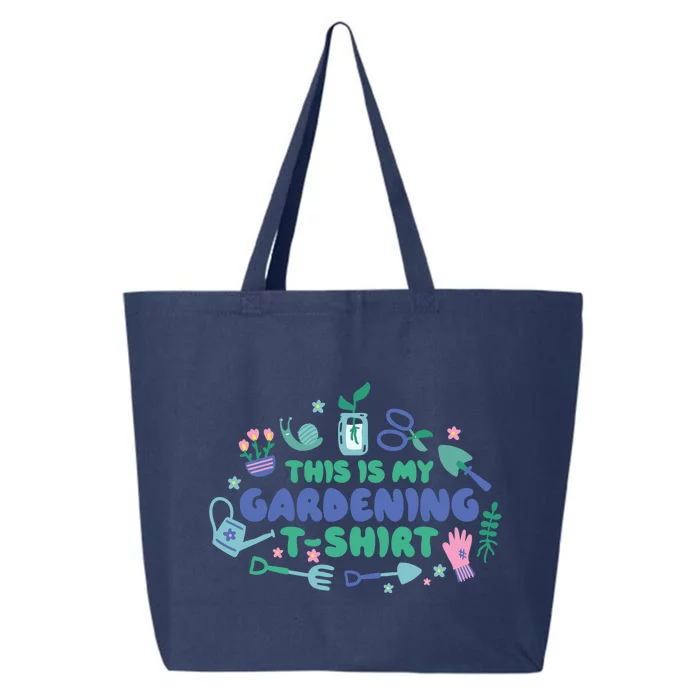 This Is My Gardening Shirt 25L Jumbo Tote