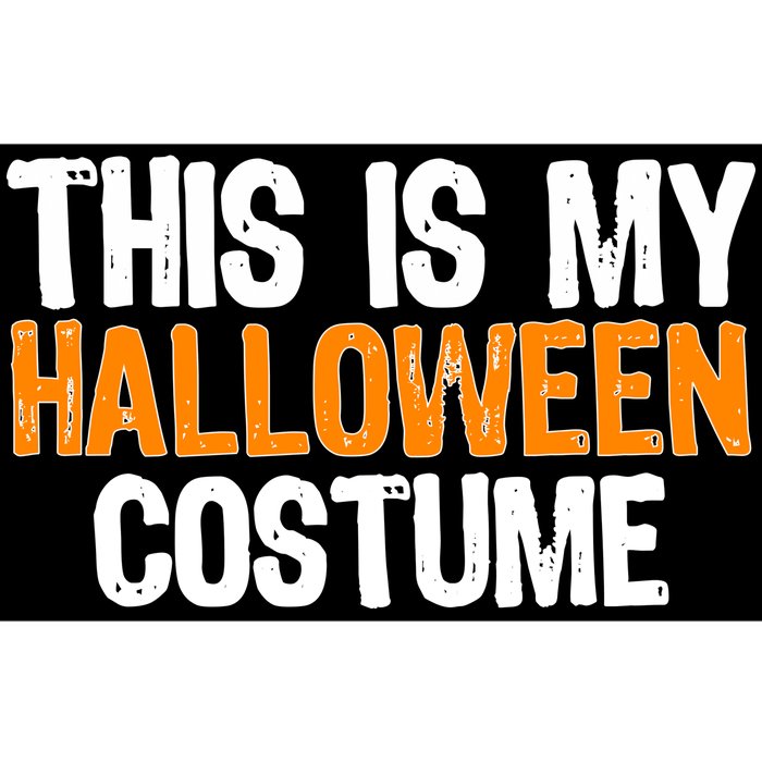 This Is My Halloween Costume Bumper Sticker