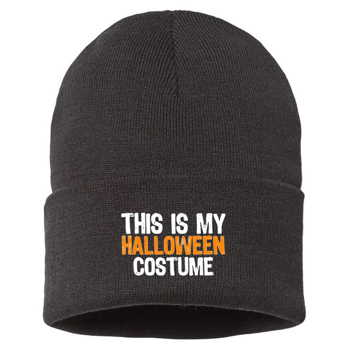 This Is My Halloween Costume Sustainable Knit Beanie