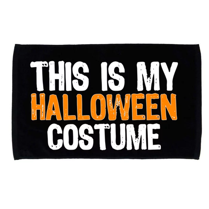 This Is My Halloween Costume Microfiber Hand Towel