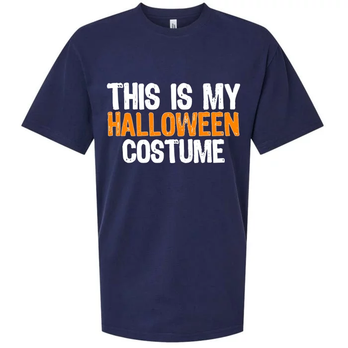 This Is My Halloween Costume Sueded Cloud Jersey T-Shirt