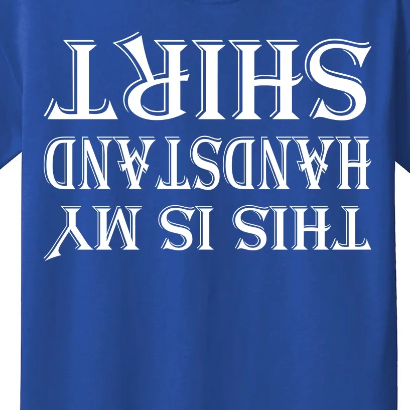 This Is My Handstand Shirt Fitness Design Kids T-Shirt