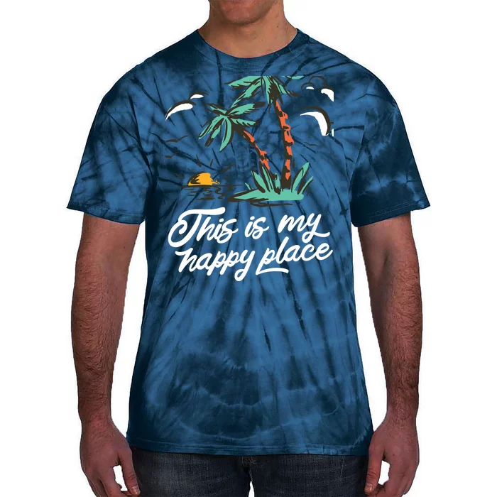 This Is My Happy Place Summer Life Tie-Dye T-Shirt