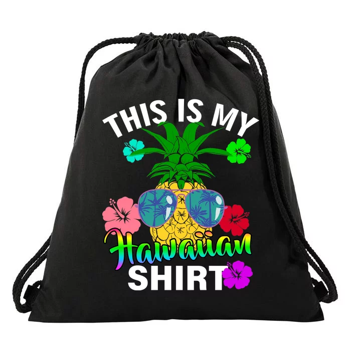 This Is My Hawaiian Drawstring Bag