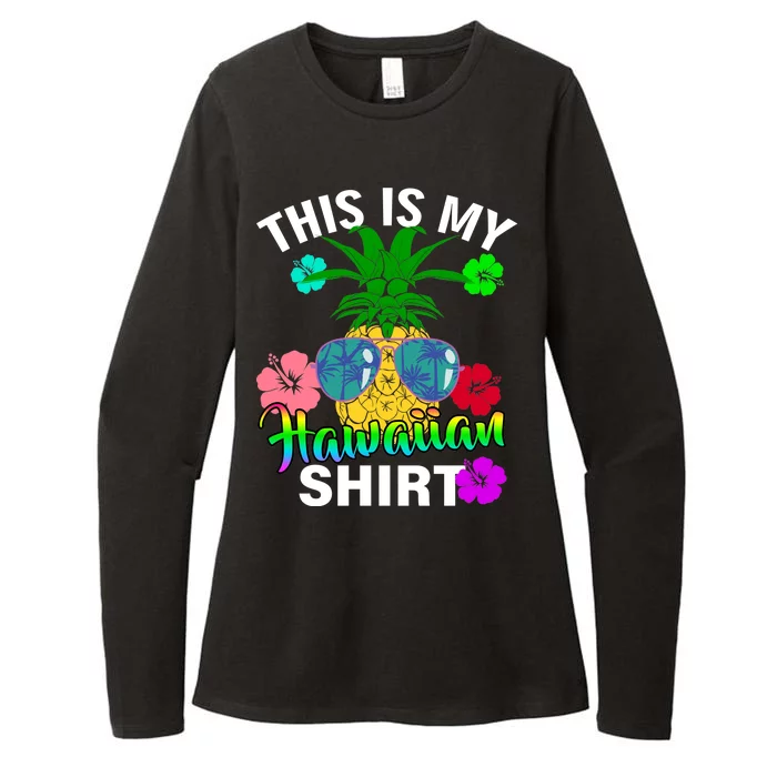 This Is My Hawaiian Womens CVC Long Sleeve Shirt