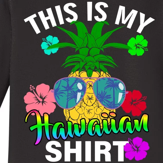 This Is My Hawaiian Baby Long Sleeve Bodysuit