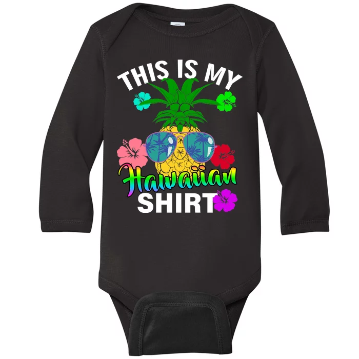 This Is My Hawaiian Baby Long Sleeve Bodysuit