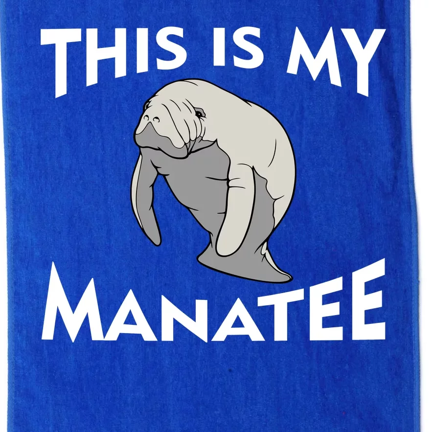 This Is My Manatee Platinum Collection Golf Towel