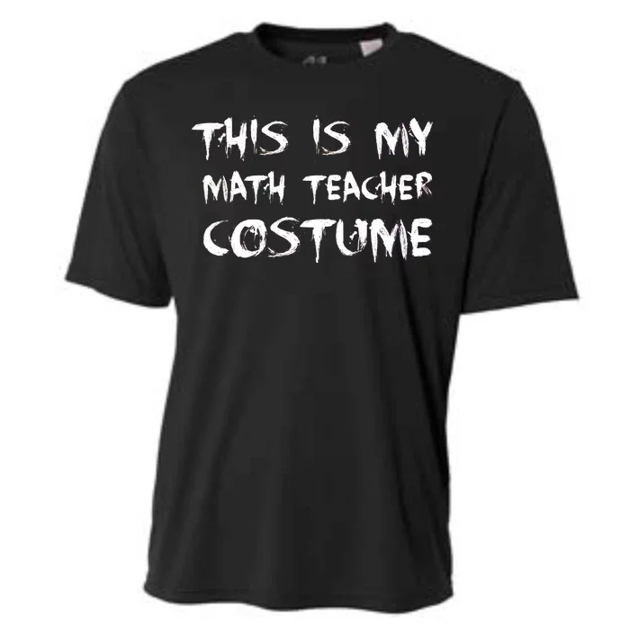 This Is My Math Teachers Costume Cooling Performance Crew T-Shirt