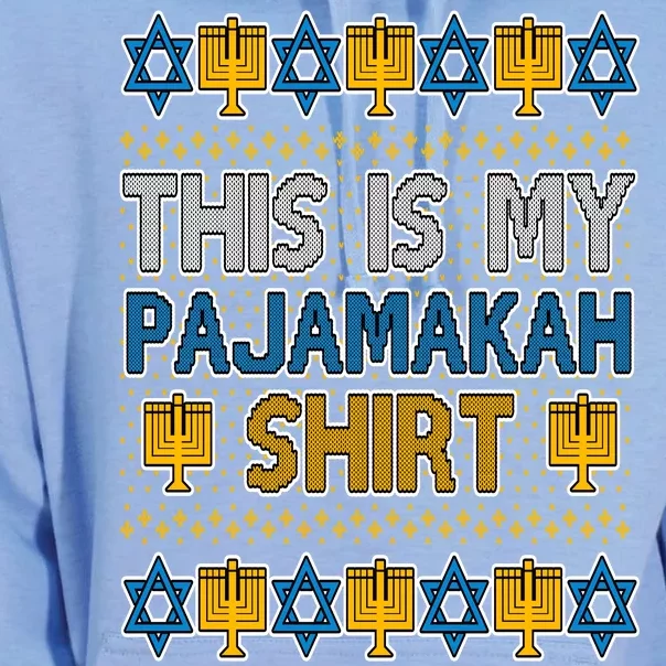 This Is My Pajamakah Shirt Ugly Hanukkah Sweater Unisex Surf Hoodie