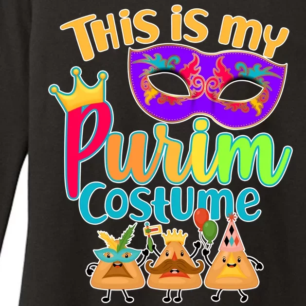 This Is My Purim Costume Womens CVC Long Sleeve Shirt