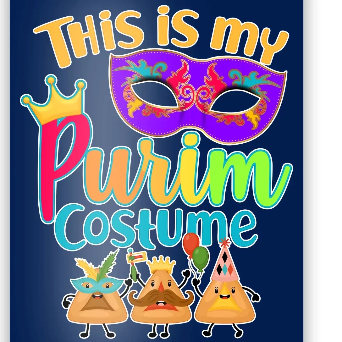 This Is My Purim Costume Poster