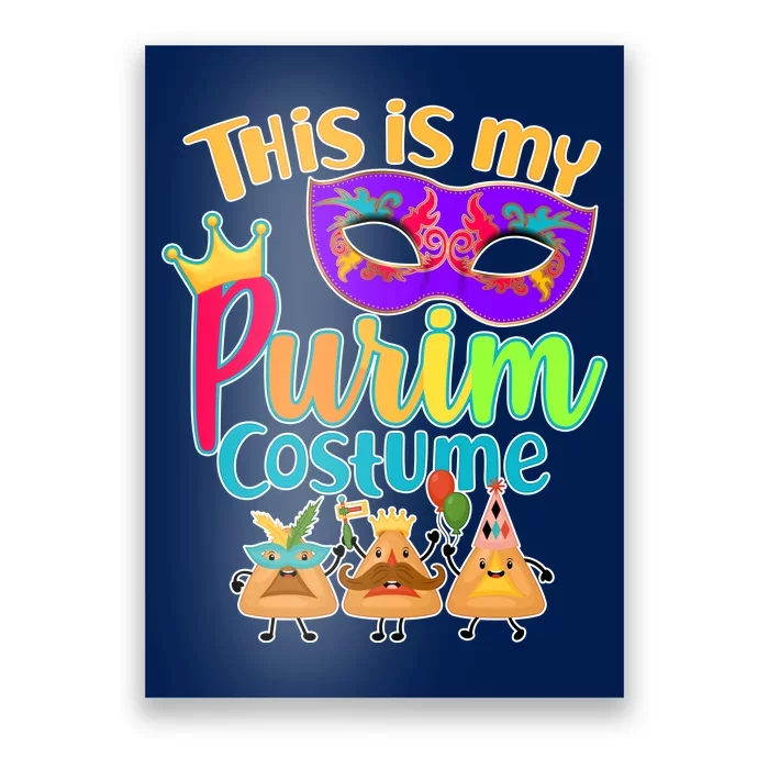 This Is My Purim Costume Poster