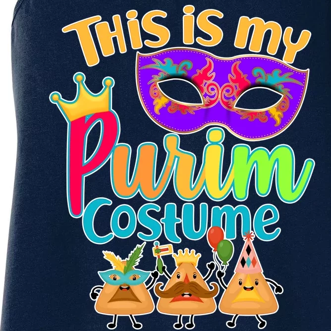 This Is My Purim Costume Women's Racerback Tank