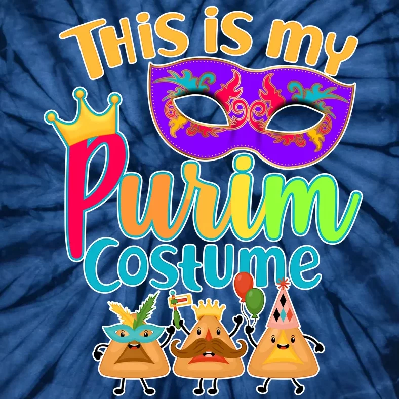 This Is My Purim Costume Tie-Dye T-Shirt