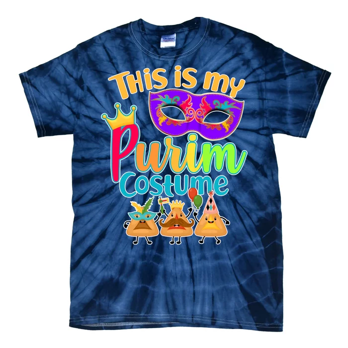 This Is My Purim Costume Tie-Dye T-Shirt