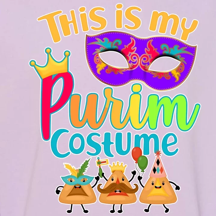 This Is My Purim Costume Garment-Dyed Sweatshirt