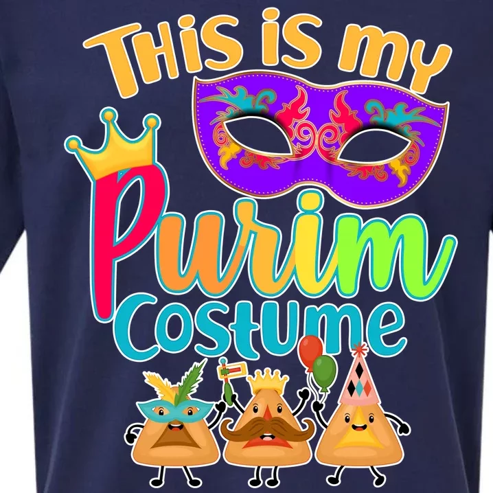 This Is My Purim Costume Sueded Cloud Jersey T-Shirt