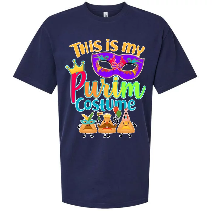 This Is My Purim Costume Sueded Cloud Jersey T-Shirt