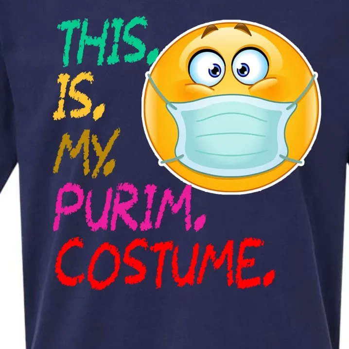 This Is My Purim Costume Quarantine Sueded Cloud Jersey T-Shirt