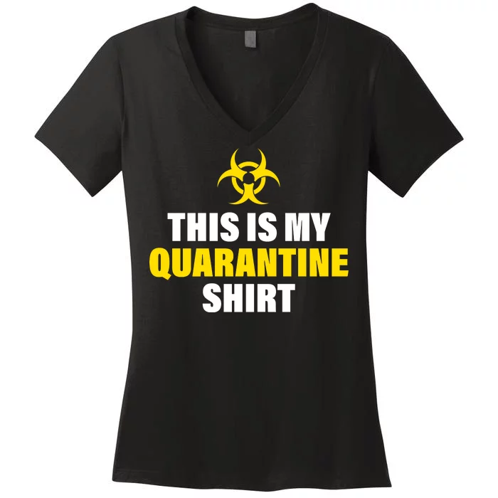 This Is My Quarantine Women's V-Neck T-Shirt