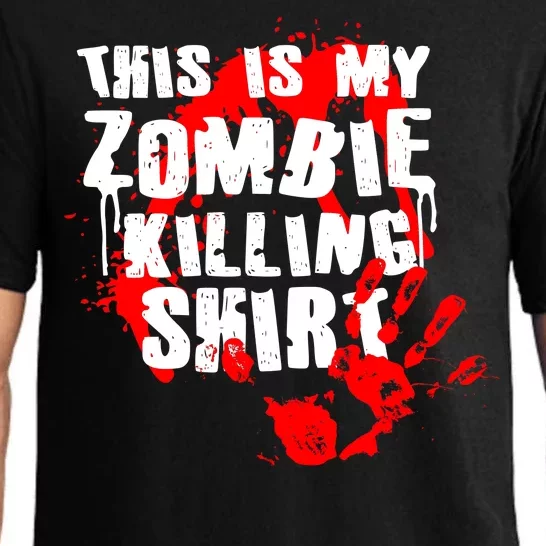 This Is My Zombie Killing Shirt Pajama Set