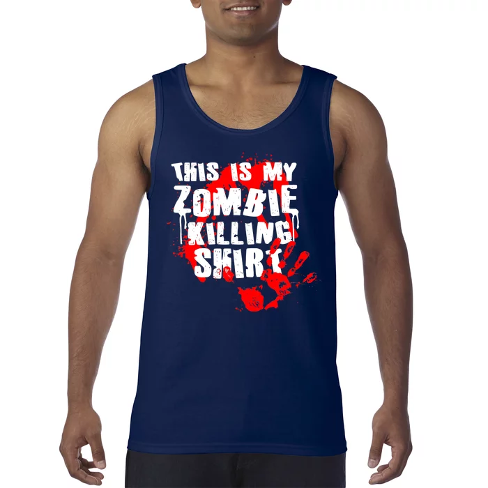 This Is My Zombie Killing Shirt Tank Top