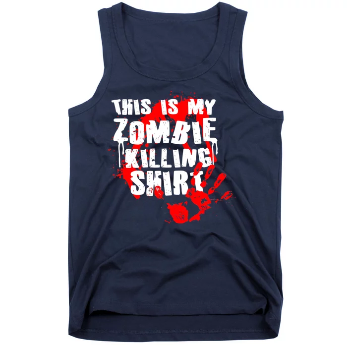 This Is My Zombie Killing Shirt Tank Top