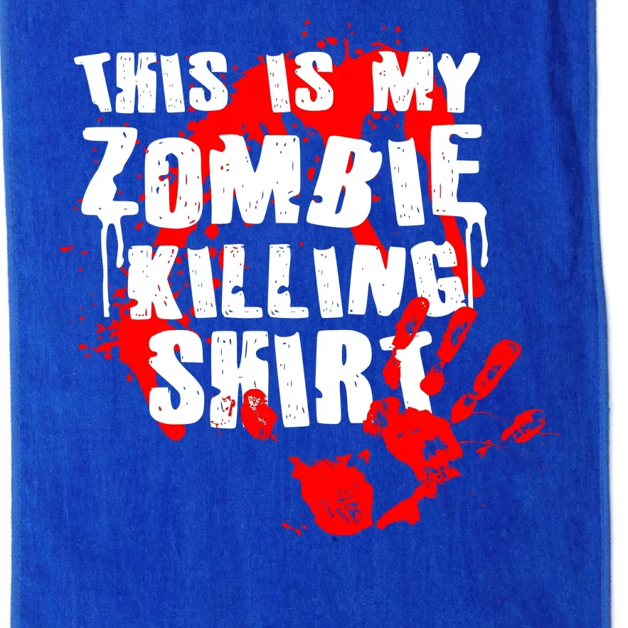 This Is My Zombie Killing Shirt Platinum Collection Golf Towel