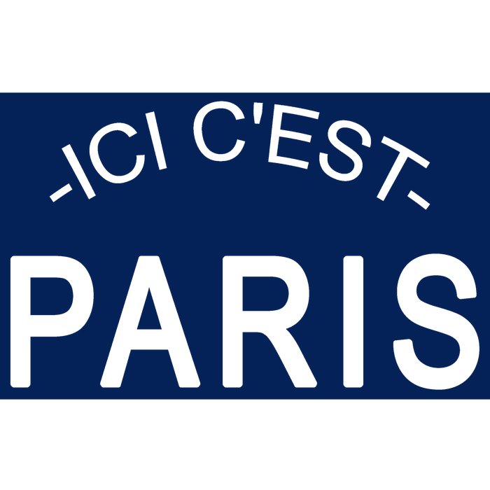 This Is Paris Ici C'est Paris Welcome To Paris Bumper Sticker