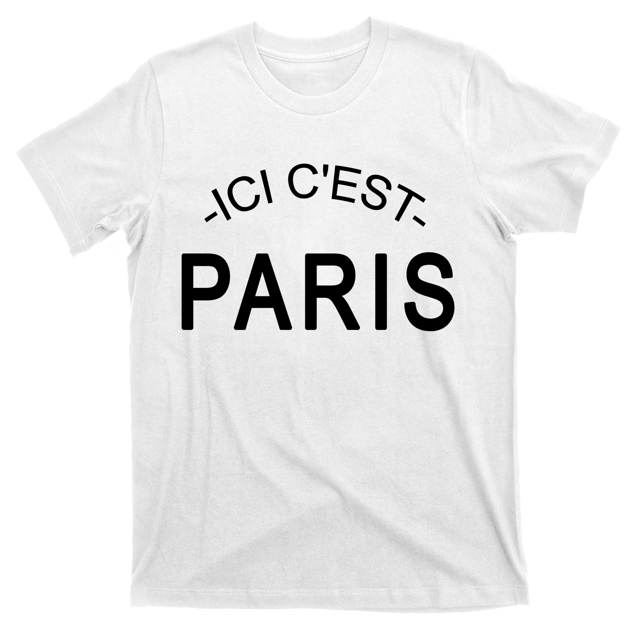 Men T-shirt 30 Lionel Messi Ici C' Welcome To Paris Est Paris